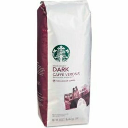 STARBUCKS COFFEE CO Starbucks Whole Bean Coffee, Caffe Verona, 1 lb Bag 11017871